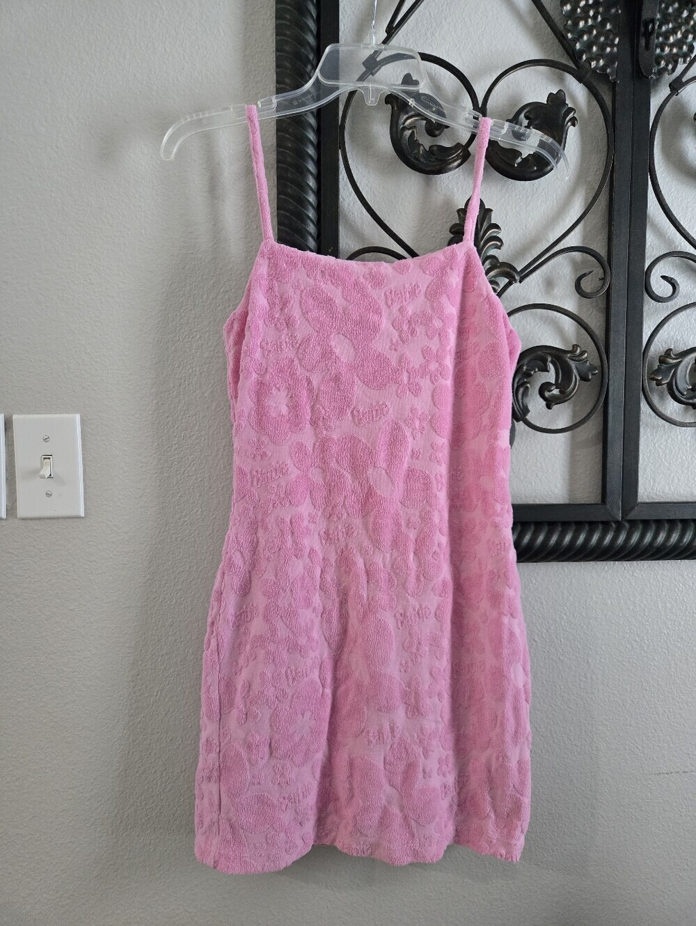 Barbie X Forever 21  Spaghetti Strap Mini Towel Dress